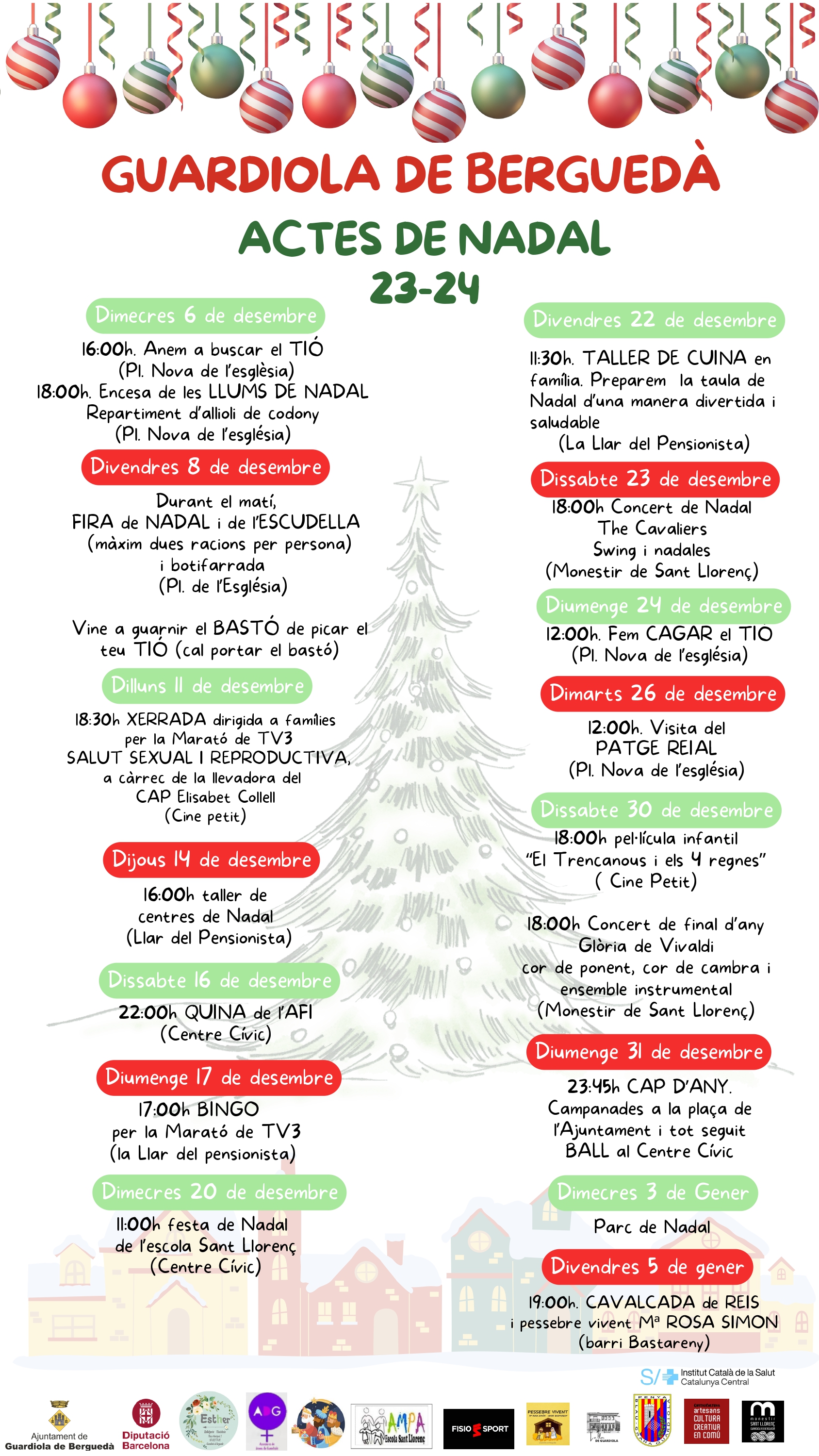Cartell actes de Nadal 23-24