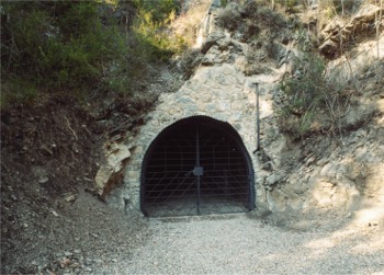 Entrada a la mina