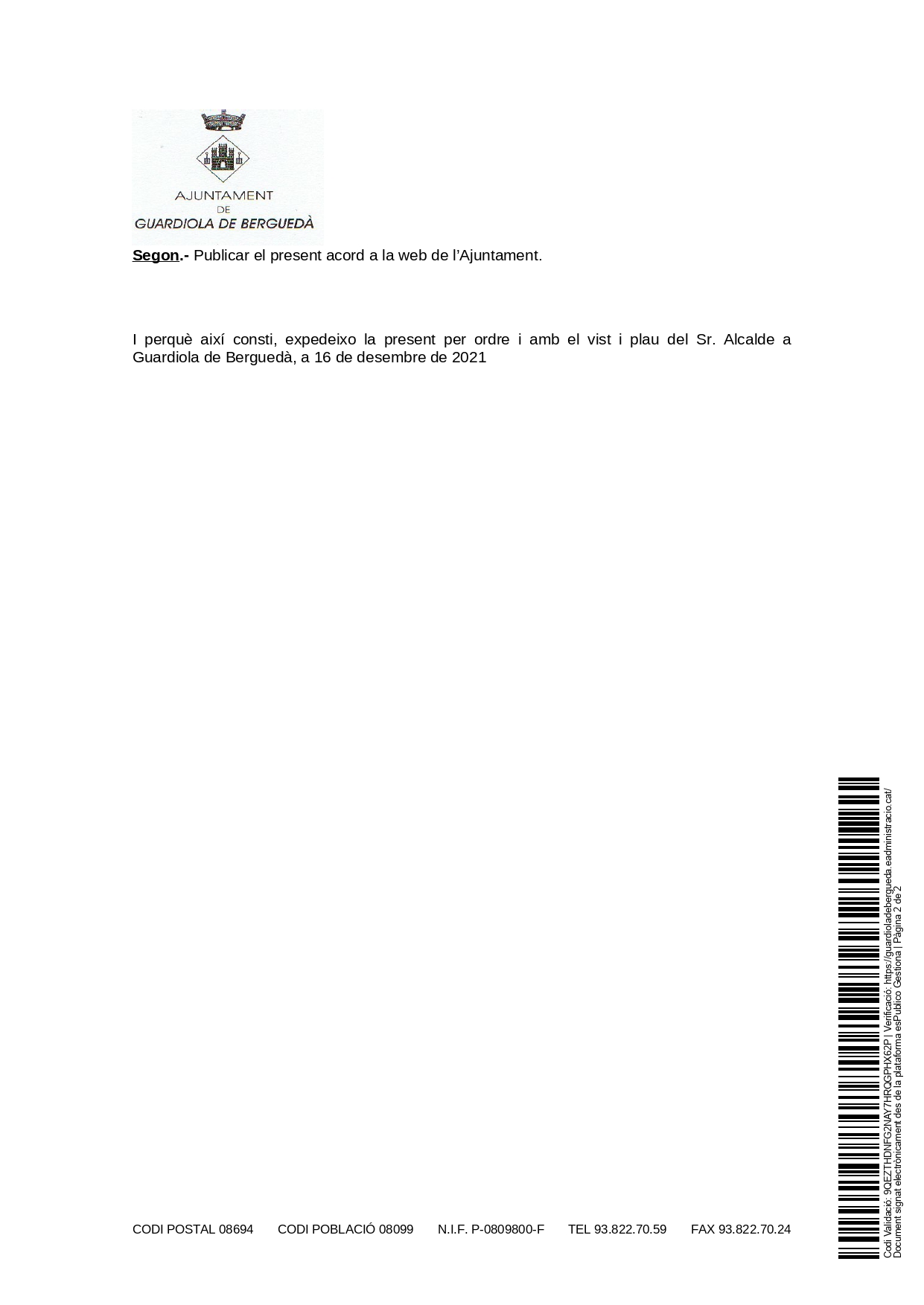 Certificat Acord de Junta 16/12/2021 2