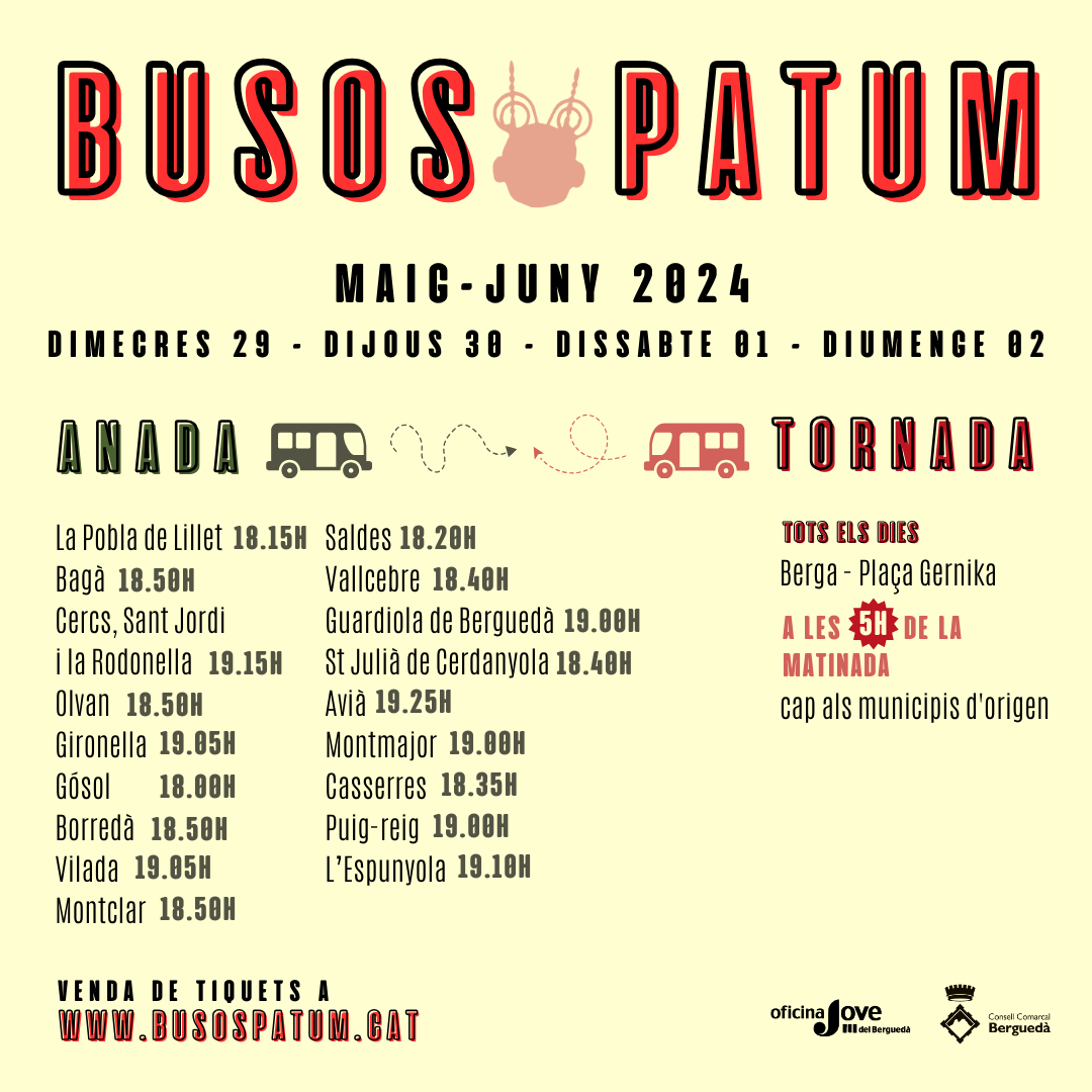 Busos de Patum 2024