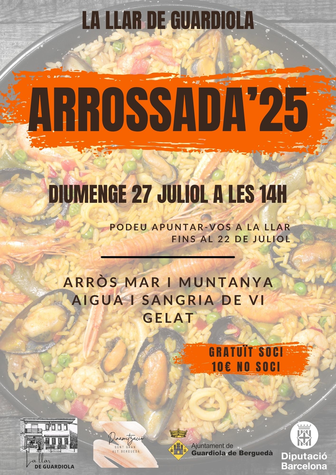 Arrosada/25 - LLar de Pensionista 