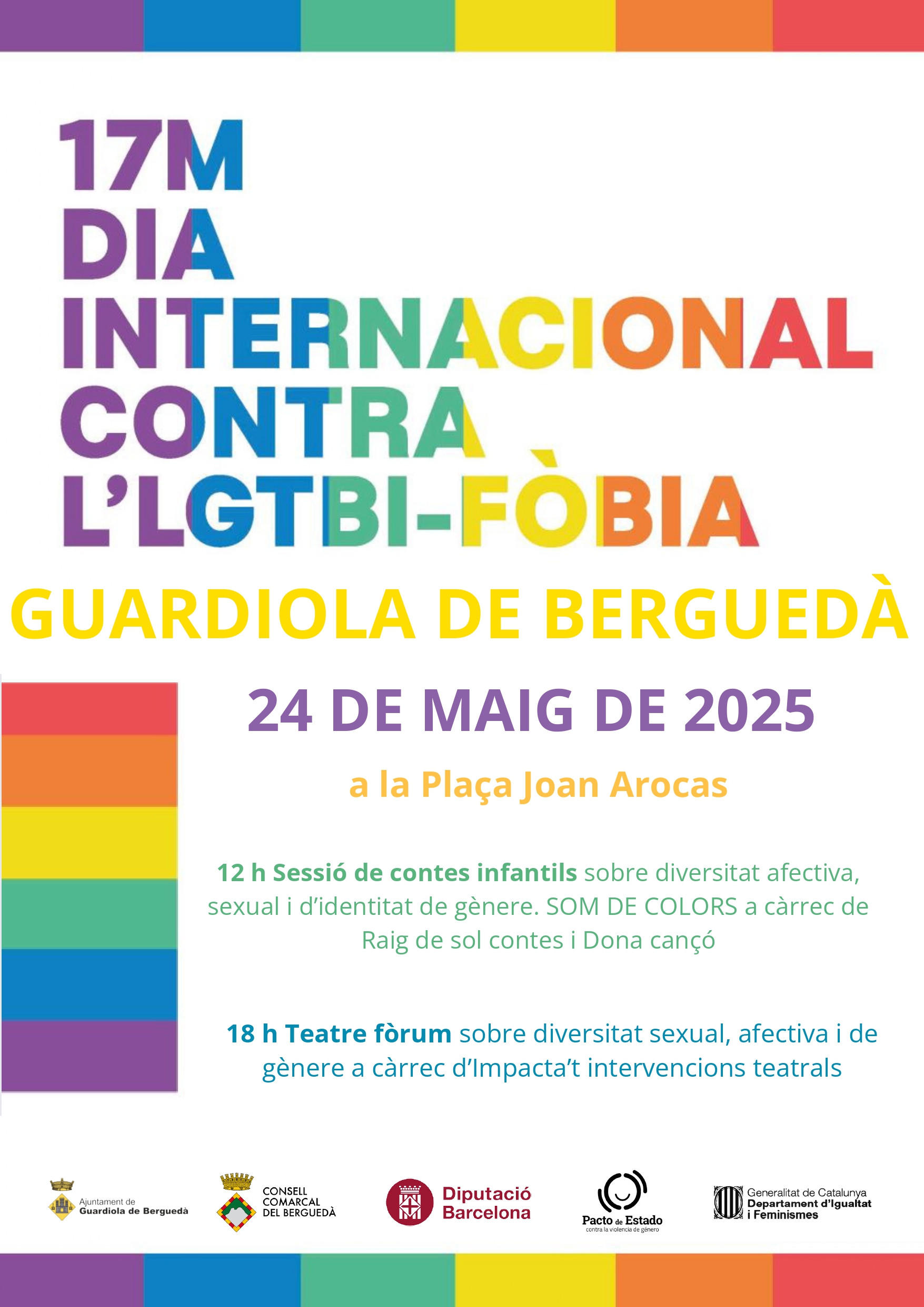 17 M Dia internacional contra l'LGTBI-FÒBIA
