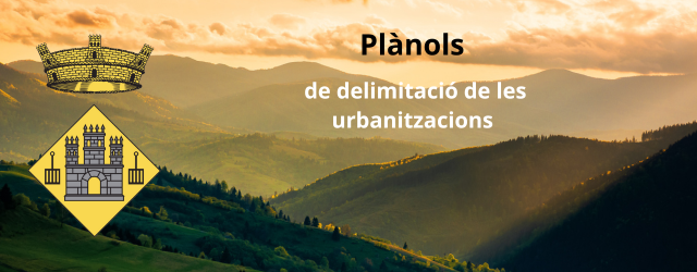 Delimitació urbanitzacions